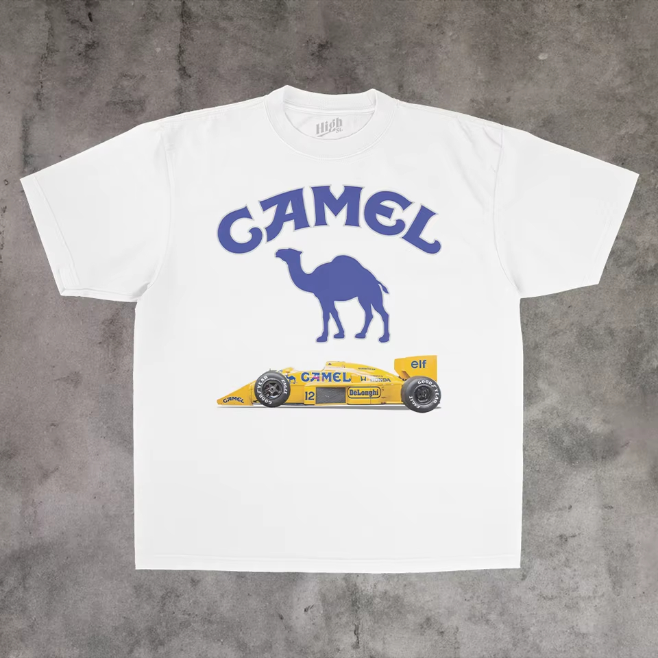 Streetwear Brand Marketing - Vintage Racing Classic Camel Trendy Brand