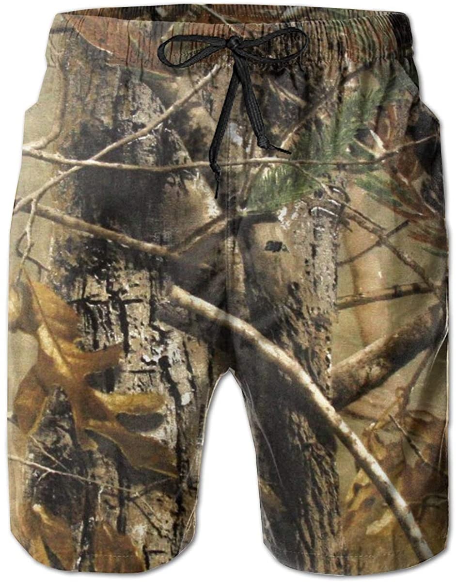 A Bathing Ape Camo - Mens Polyester Realtree Camouflage Camo Swim