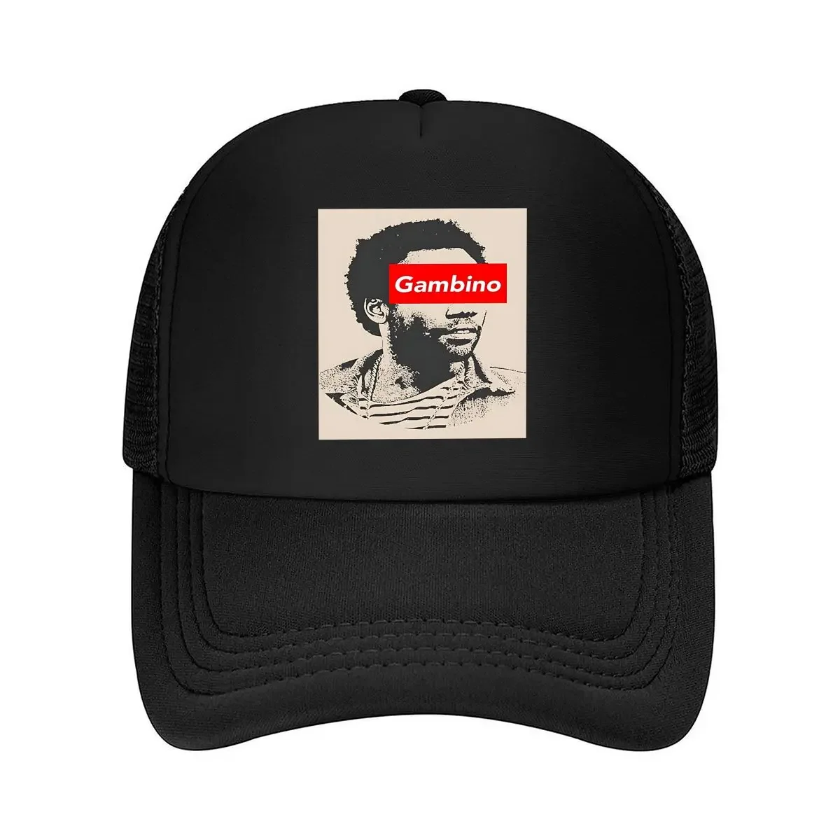 Cap Streetwear Brand - 2026 “Gambino Portrait” - Streetwear-Infused Design,