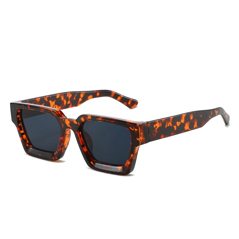 Streetwear Brand Designs - Colorful Square Sunglasses Women Men New