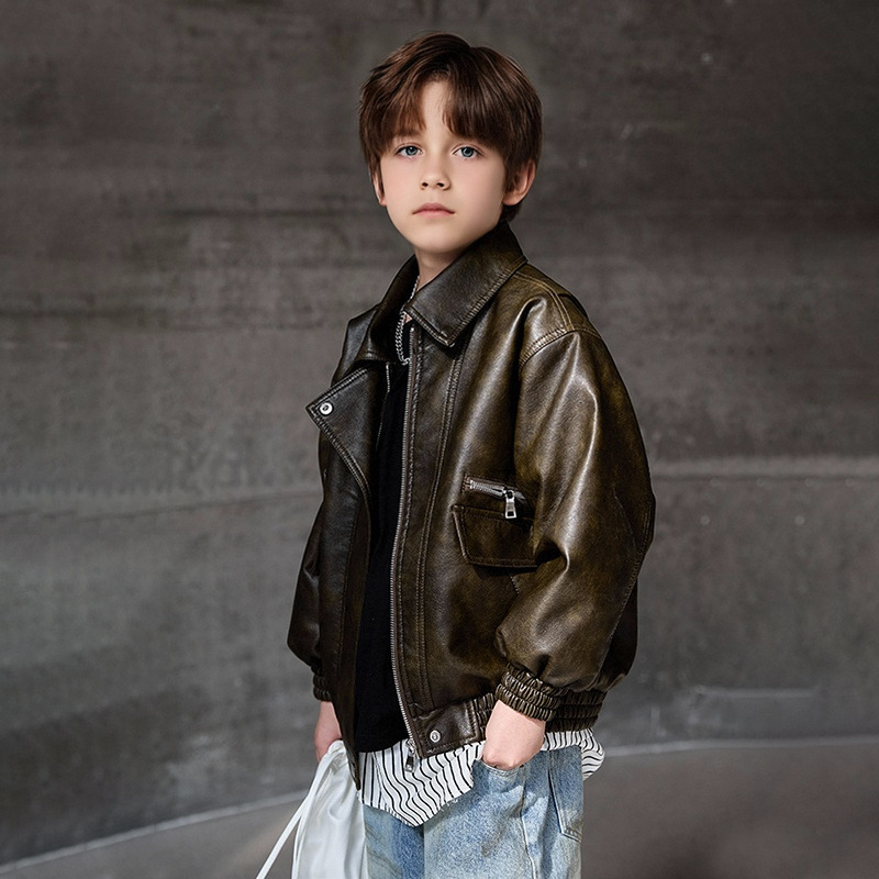 Boys Dark Green Waterproof Win - Streetwear Brand Designs 评论和价格
