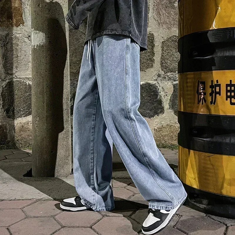 New Streetwear Loose Jeans Men - Streetwear Clothing Brand 评论和价格