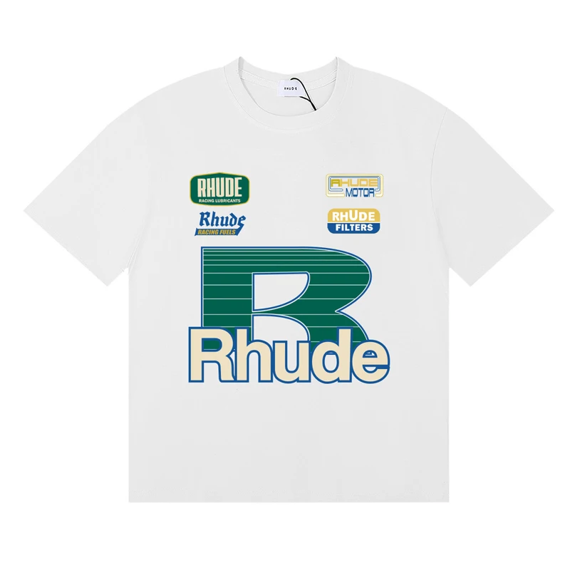 Streetwear Brand Rhude T-shirt - Streetwear Brand With A Logo 评论和价格