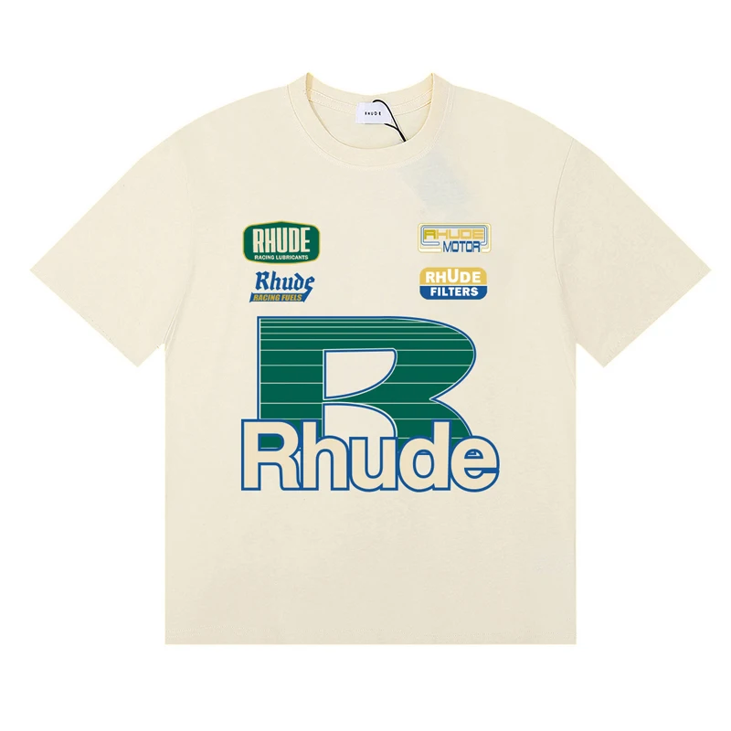 Streetwear Brand Rhude T-shirt - Streetwear Brand With A Logo 评论和价格
