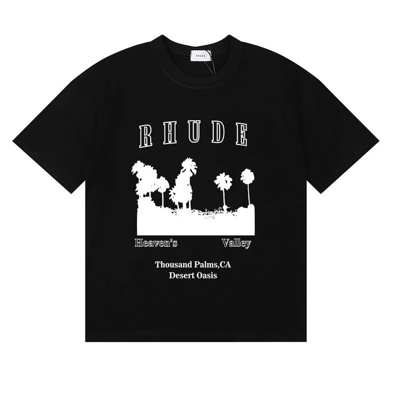 Streetwear Brand Rhude T-shirt - Streetwear Brand With A Logo 评论和价格