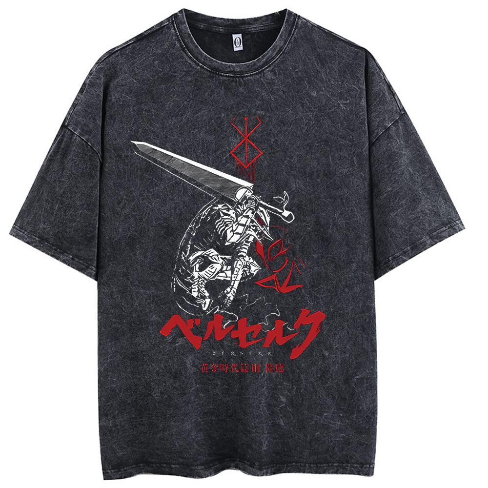 Vintage Washed Berserk Death M - Streetwear Brand With A Logo 评论和价格